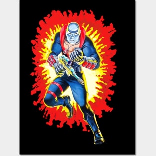 Destro GI Joe toy art card Posters and Art